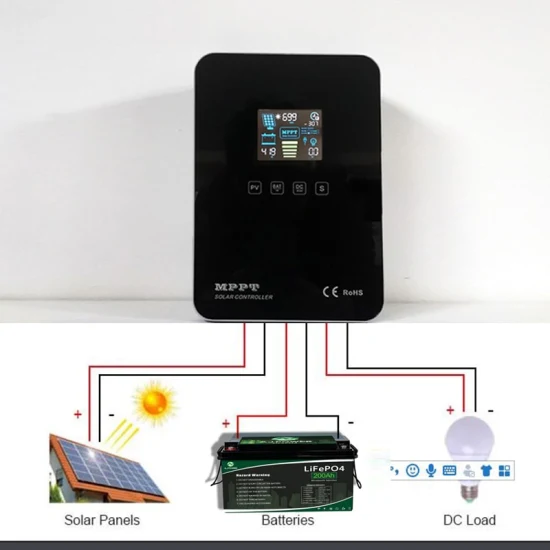 Sistema de fonte de alimentação de energia 220 V 40 A MPPT controlador de carga solar