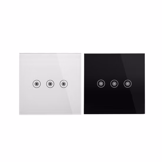Controle remoto sem fio de parede com botão de parede de 12 V para porta de garagem para automação de portão