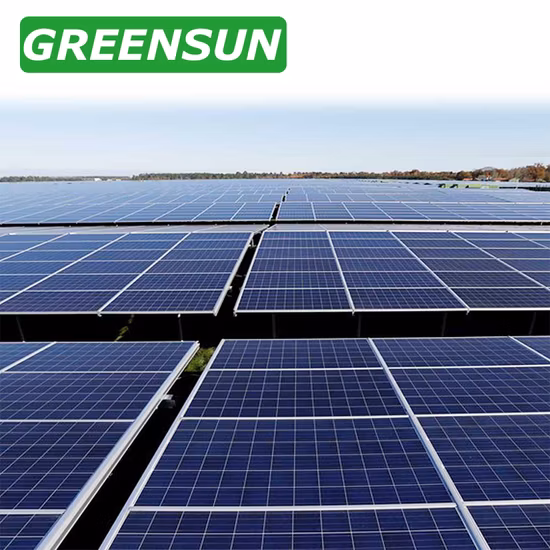 Painéis solares monocristalinos de alta eficiência 450 W 500 W 550 W Painéis solares de meia célula
