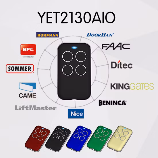 Atacado duplicador de controle remoto universal sem fio Rolling Code cópia de código fixo duplicador remoto para portão automático