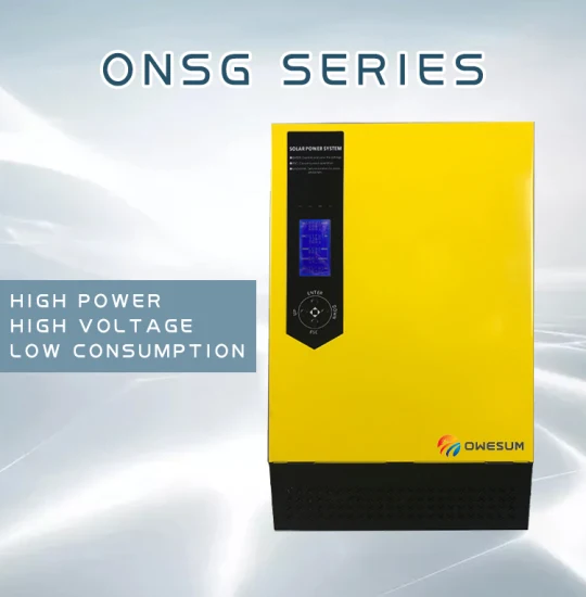 Onsg 800W a 4000W Onda senoidal controlador solar inversor integrado