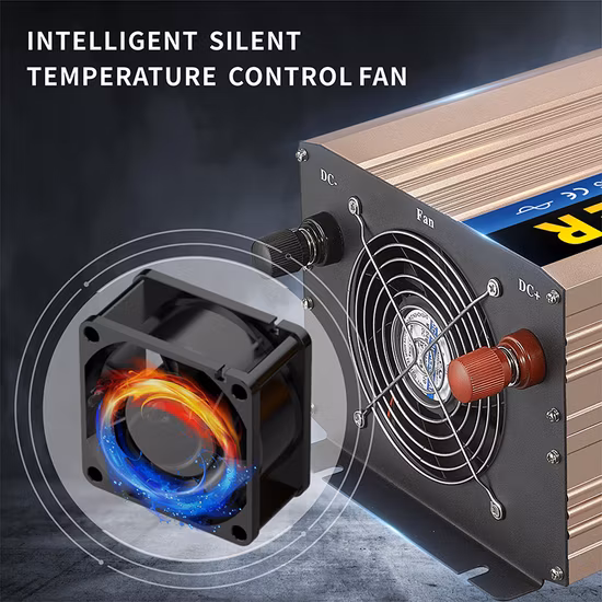 Inversor de onda senoidal pura de alta frequência CC para CA 6.000 W